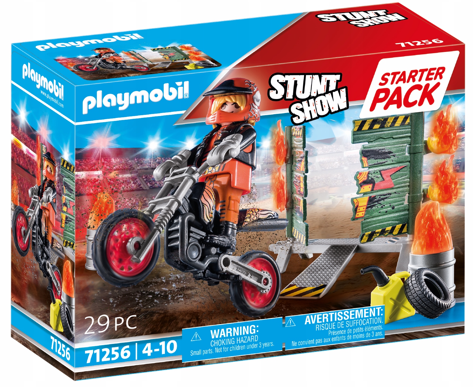 Playmobil 71256 Štartovací balíček Kaskadérska šou